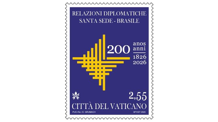 2026.02.27 selos - Brasil - Pascoa - Igreja Greco-catolica Ucraniana - Vaticano - Poste - Filatelia 2026