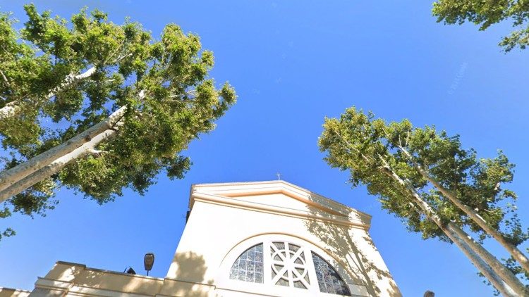 Um vislumbre da Igreja da Ascens&atilde;o de Nosso Senhor.