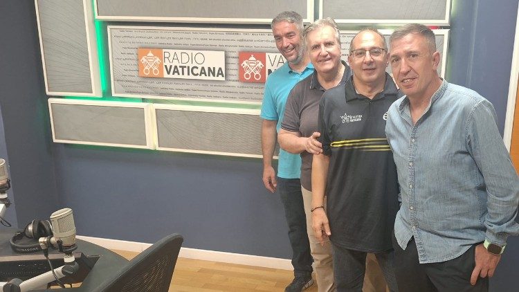 Stefano Pupillo e Fabrizio Peloni con Mattei e La Vella