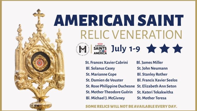 A number of relics will also be present at the exhibit 