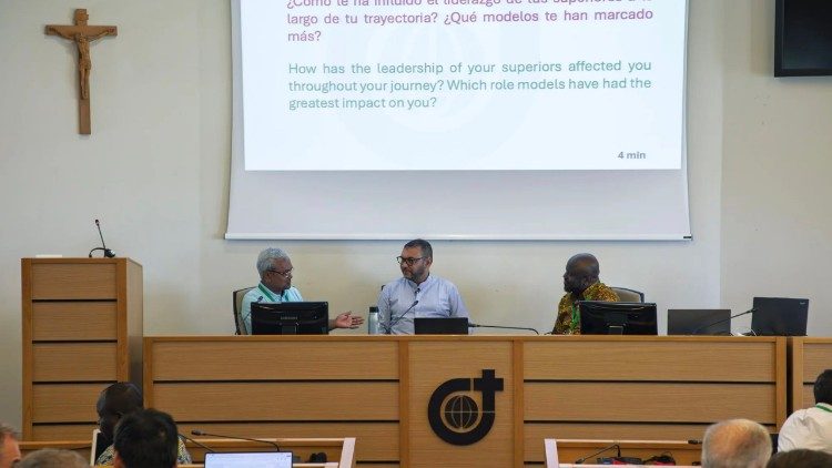 Presentations during the meeting of SVD missionary leadership