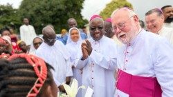 Lors de sa visite au Nigeria (photo © TerzaLoggia - X)