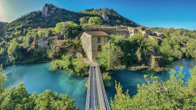 Le gole del fiume Nera a Stifone, vicino Narni