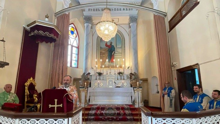 2026.07.06 Festa dei SS Pietro e Paolo chiesa armena di Istanbul 