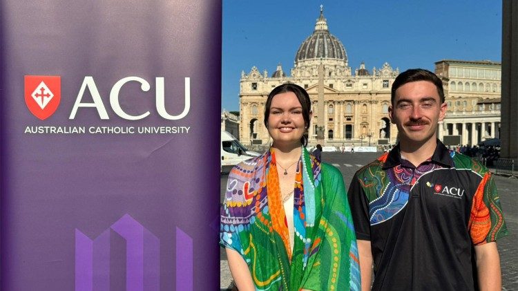 NAIDOC Scholarship Official Portrait of the two recipients: Tanisha Julie Sonter and Hayden Atkins