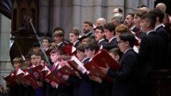 O Coro do Papa na Catedral da Sé, em São Paulo, no último domingo, 5 de julho (ph. LM7 Foto & Vídeo)