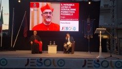 Il cardinale Pizzaballa nell'incontro pubblico a Jesolo