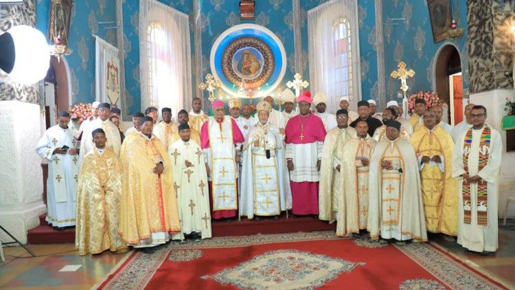 የብፁዕ ካርዲናል አቡነ ብርሃነኢየሱስ እና የብፁዕ አቡነ ጸጋዬ ቀነኒ 50ኛ ዓመት የክህነት መታሰቢያ በዓል
