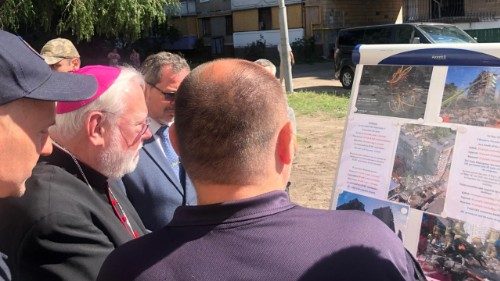 Gallagher in Kyiv: „Im Gebet um den Frieden beharrlich bleiben“ 