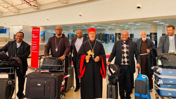 21ኛውን የምስራቅ አፍሪካ የጳጳሳት ጉባኤ ለመሳተፍ የኢትዮጵያ ካቶሊክ ቤተክርስቲያን ብፁዓን ጳጳሳት እና ተወካዮች ናይሮቢ ኬንያ ገቡ 