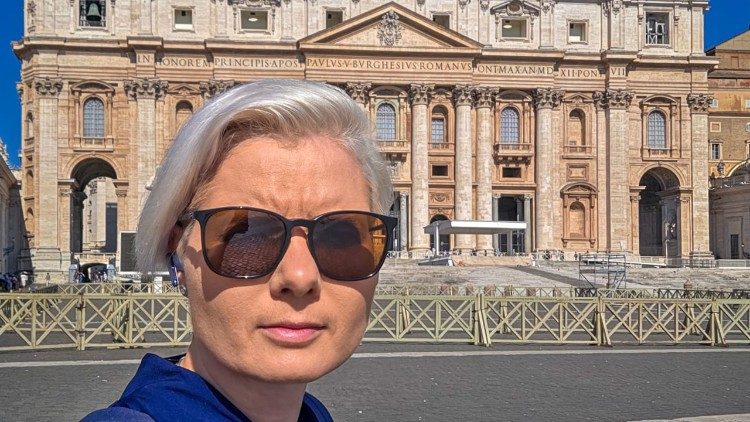 Sabrina Czarnetzki, die derzeit ein Praktikum in der RV-Redaktion macht