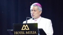 Bishop Antonius Subianto Bunjamin, President of the Catholic Bishops' Conference of Indonesia 