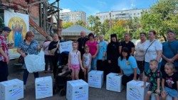 Humanitarian aid distributed by the Dicastery for the Service of Charity