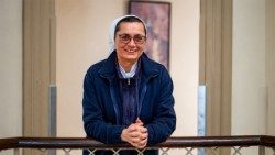 Sister Judita in the hospital corridor