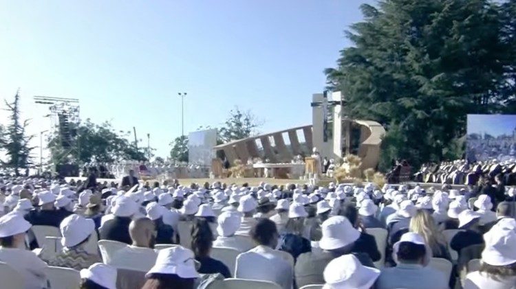 Un momento della celebrazione