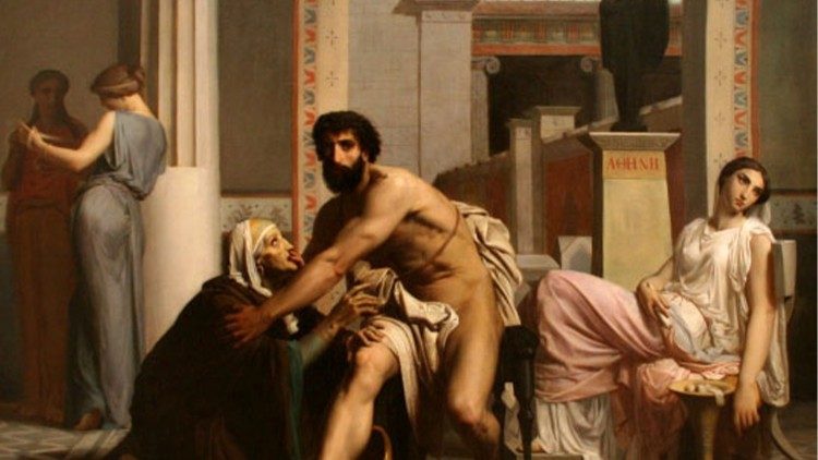 Ulisse riconosciuto da Euriclea (di William-Adolphe Bouguereau)