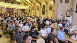 A libanoni Örmény Katolikus Világifjúsági Napok egyik programja