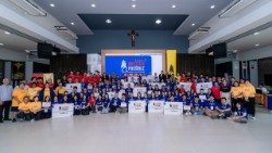 Các học viên tham dự chương trình Mission Possible Youth Social Hackathon, tại Hua Hin, Thái Lan, từ ngày 25- 27/7.