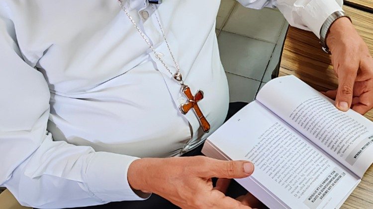 El cardenal presentando el nuevo libro sobre San Romero: D&iacute;a d&iacute;a con Mons. Romero