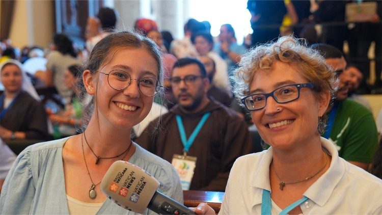 Smilla, 20 aus Deutschland, im Interview mit Stefanie Stahlhofen von Radio Vatikan 