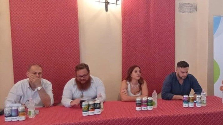 I relatori al convegno nel Castello Teofilatto a Torre Cajetani 