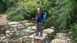 Christel Grimbergen made a pilgrimage from Maastricht, Netherlands to Rome, Italy on foot