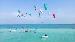 Zanzibar Cup international kitesurfing competition  