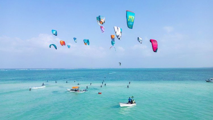 Zanzibar Cup international kitesurfing competition  