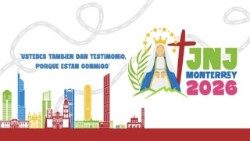 Il logo della Giornata Nazionale della Gioventù messicana, dal 15 al 16 agosto a Monterrey