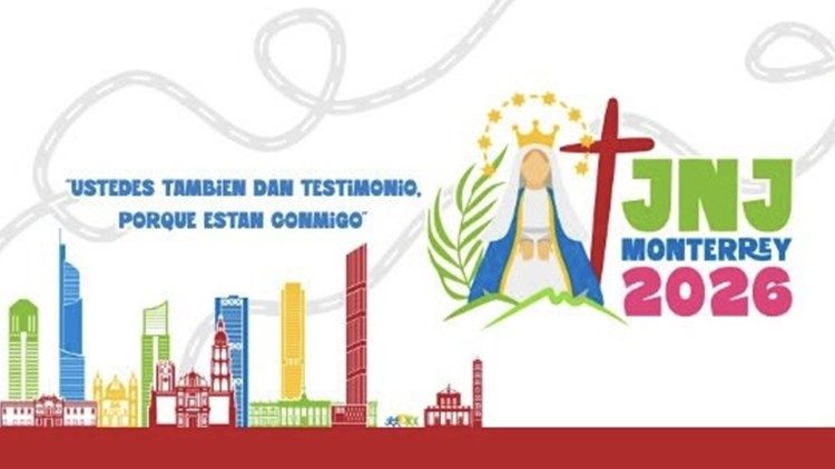 Il logo della Giornata Nazionale della Gioventù messicana, dal 15 al 16 agosto a Monterrey