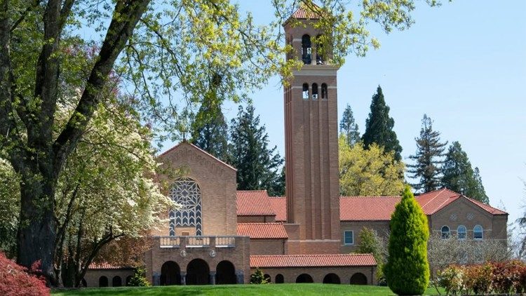 The Benedictine Abbey of Mount Angel in Oregon, United States