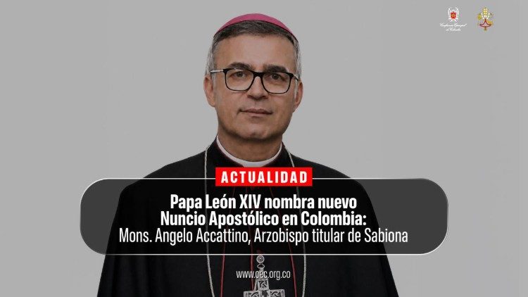 L'arcivescovo Angelo Accattino, nuovo nunzio apostolico in Colombia