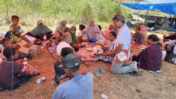 L'aiuto di Caritas Indonesia per i terremotati dell'isola di Flores &copy;Caritas Indonesia