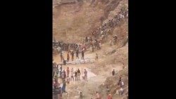 Effondrement meurtrier de la mine de Zamboï en Centrafrique, le 18 août dernier 2026.