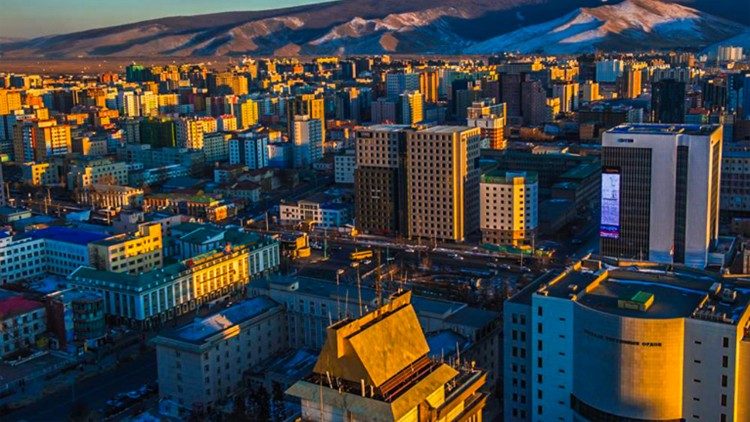 La capitale mongola Ulaanbaatar