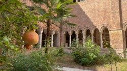Il chiostro di San Lorenzo fuori le Mura - © Paolo Ondarza - Vatican News