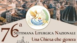 Logo Tuần lễ Phụng vụ Quốc gia lần thứ 76 tại Catania, nước Ý.