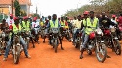 Pegregrinação de Motoqueiros da Diocese de Viana ao Santuário da Muxima com olhos postos num trânsito mais seguro nas estradas angolanas