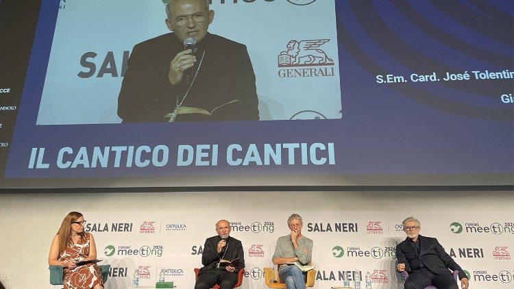 Un momento dell'incontro sul "Cantico dei Cantici"