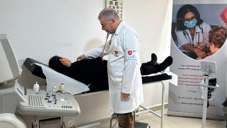 Consultation m&eacute;dicale dans le centre de l'Ordre de Malte &agrave; Rmeich
