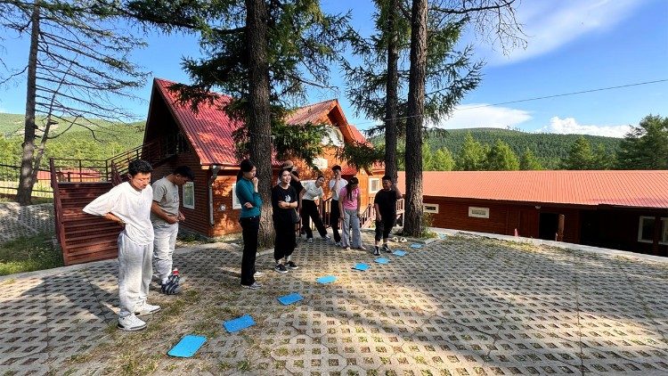 I giovani del campo estivo