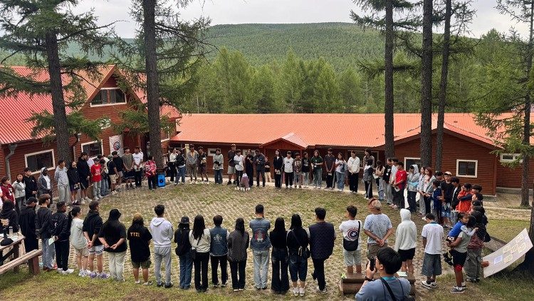 I giovani del campo estivo