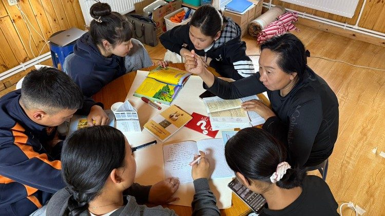 I giovani del campo estivo