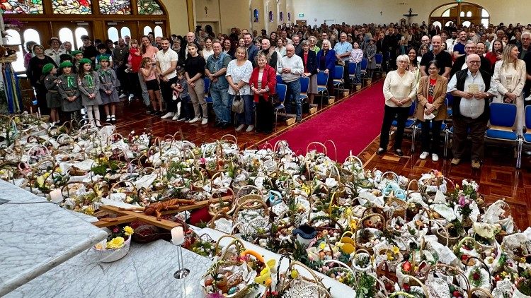 Australijska Polonia pielęgnuje zwyczaje Wielkiego Tygodnia. Fot. Ks. Kamil Żyłczyński