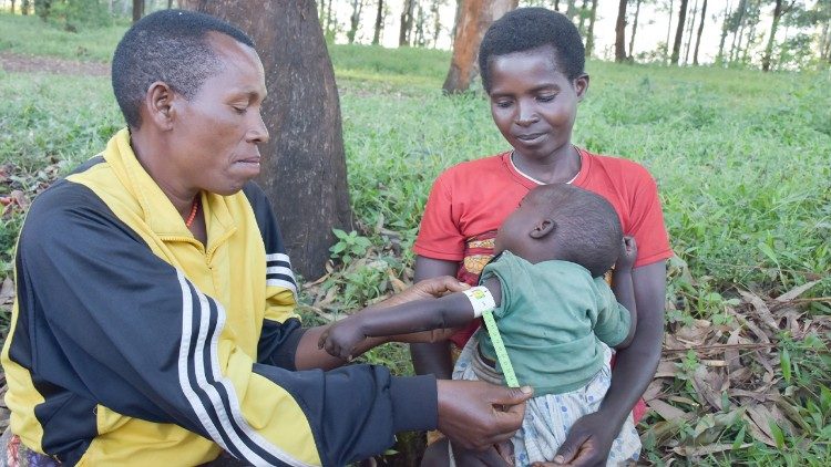 Una fase del progetto "Isoko Irama" della Fondazione Avsi in Burundi