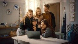 Un'immagine del film musicale "Non abbiam bisogno di parole" diretto da Luca Ribuoli