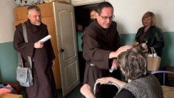 Le père Miguel Marquez Calle en Ukraine