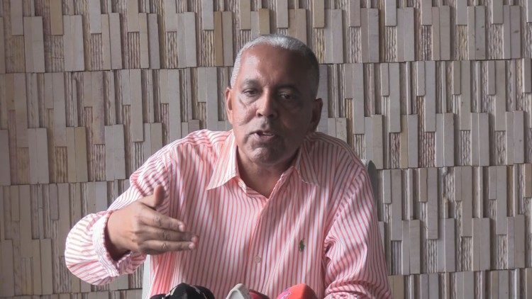 Faruck Sadique, secret&aacute;rio-geral do Sindicato Nacional de Jornalistas, em Mo&ccedil;ambique