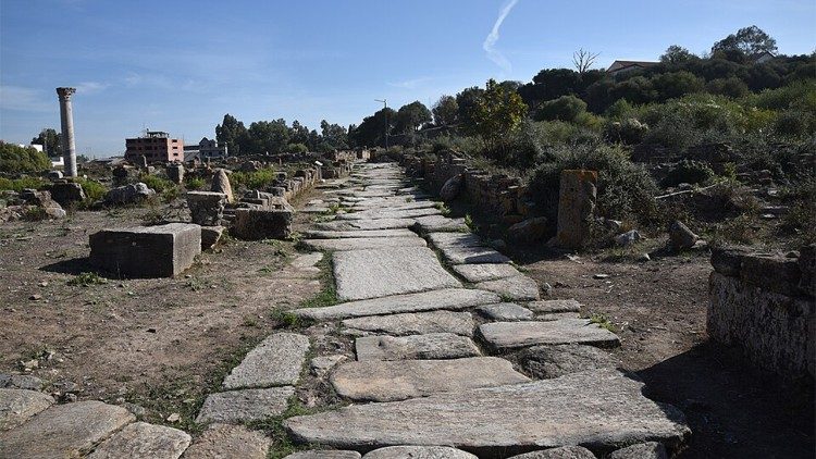 Asse viario dell'antica Hippo.