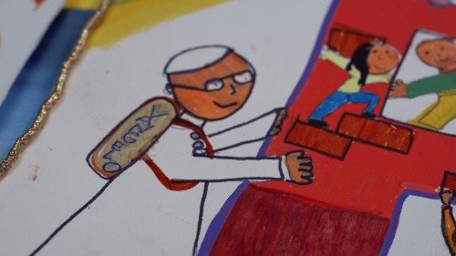 Dzieci ze szpitala Bambino Ges&ugrave;: Jesteśmy z Tobą, Papieżu Leonie